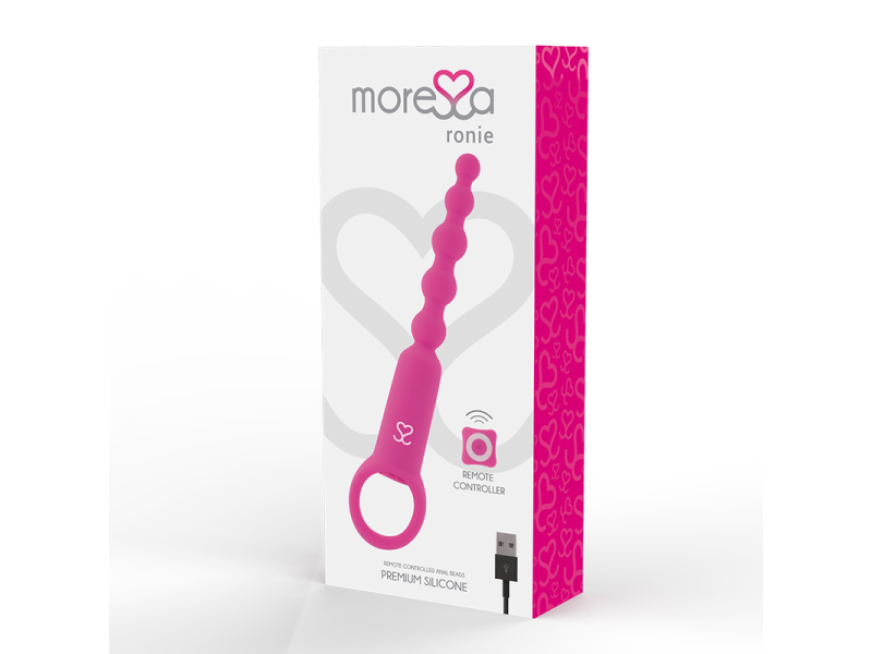 MORESSA - RONIE REMOTE CONTROL ANAL PLEASURE PINK