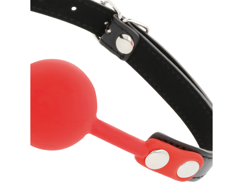 DARKNESS - RED SILICONE GAG