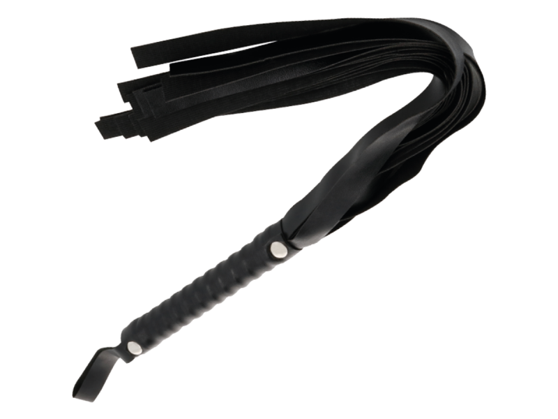 DARKNESS - BLACK BONDAGE WHIP 51 CM