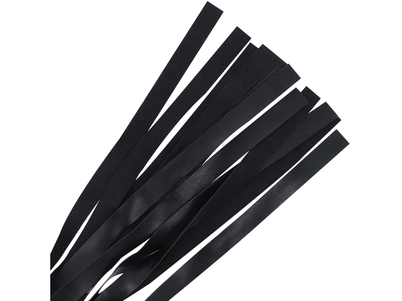 DARKNESS - BLACK BONDAGE WHIP 51 CM