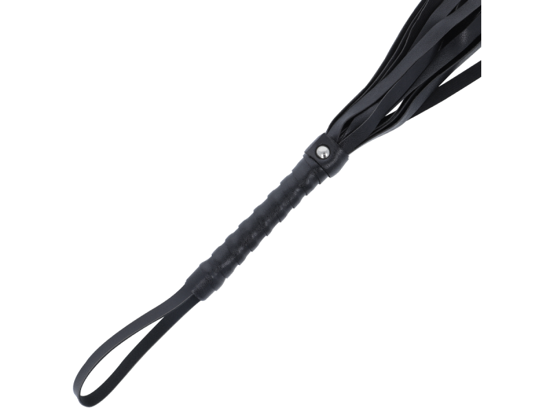 DARKNESS - BLACK BONDAGE WHIP 45 CM