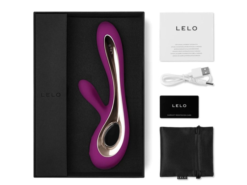 LELO - SORAYA 2 RABBIT PURPLE VIBRATOR