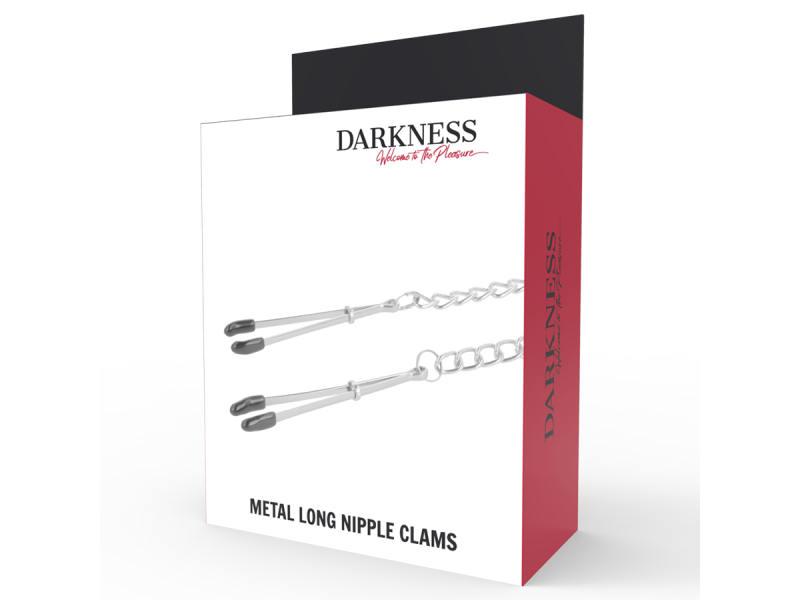 DARKNESS - ADJUSTABLE METAL NIPPLE Clamps