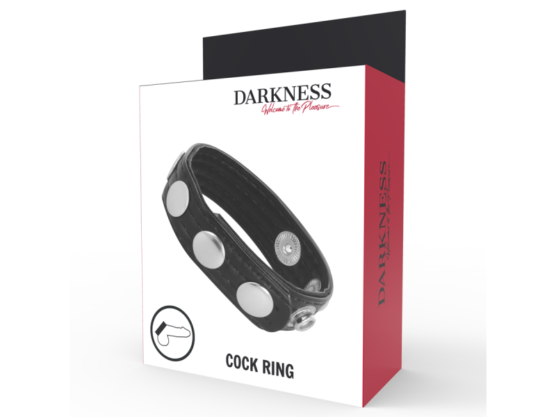 DARKNESS - LEATHER ERECTION RING