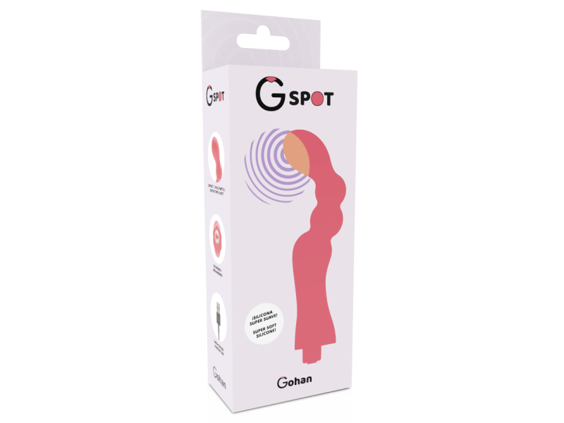 G-SPOT -  GOHAH VIBRATOR LIGHT RED