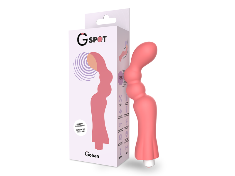 G-SPOT -  GOHAH VIBRATOR LIGHT RED