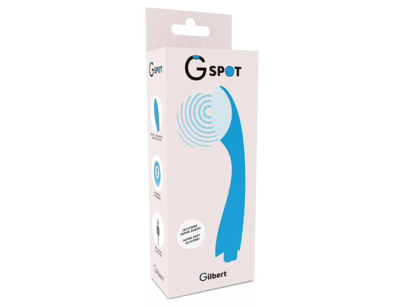 G-SPOT - GYLBERT TURQUOISE BLUE G-SPOT VIBRATOR