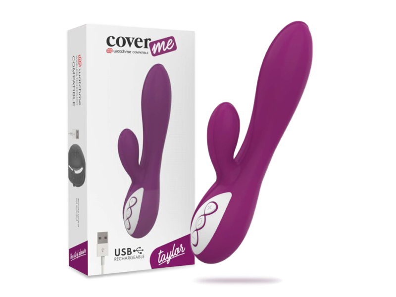 COVERME - TAYLOR VIBRATOR COMPATIBLE WITH WATCHME WIRELESS TECHNOLOGY