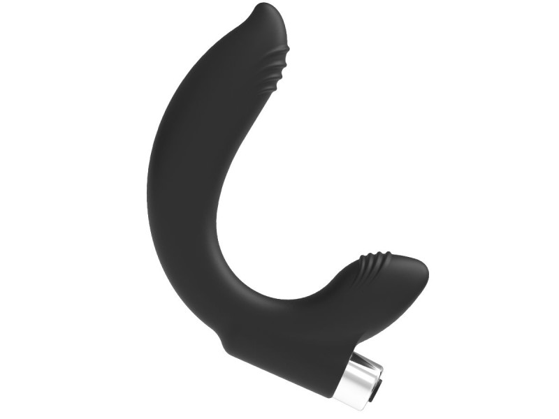 ADDICTED TOYS - PROSTATIC VIBRATOR RECHARGEABLE MODEL 7 - BLACK