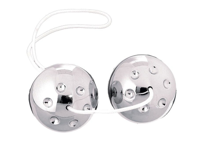 SEVEN CREATIONS - SILVER GEISHA BALLS SILVER SHADES