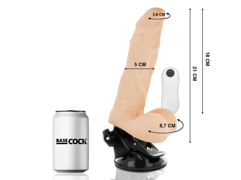 BASECOCK - REALISTIC BENDABLE REMOTE CONTROL FLESH 21 CM -O- 5 CM