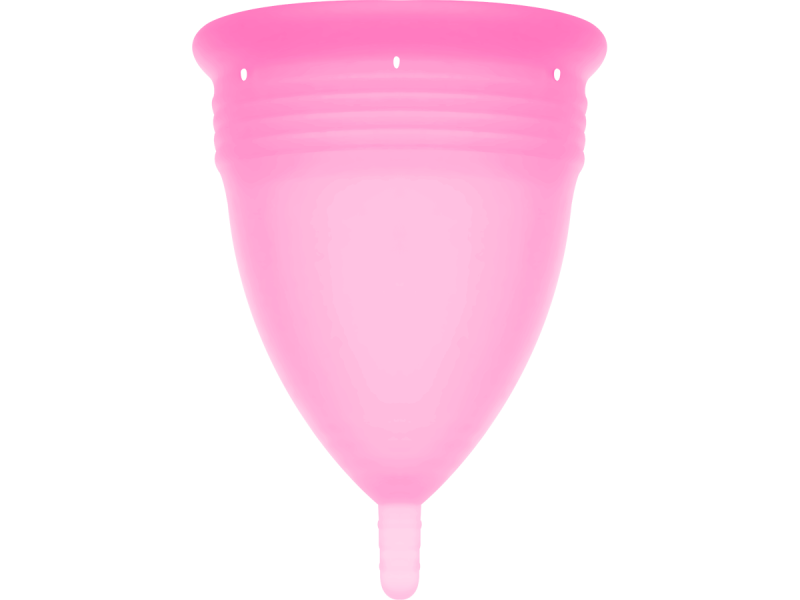 STERCUP - FDA SILICONE MENSTRUAL CUP PINK - SIZE L