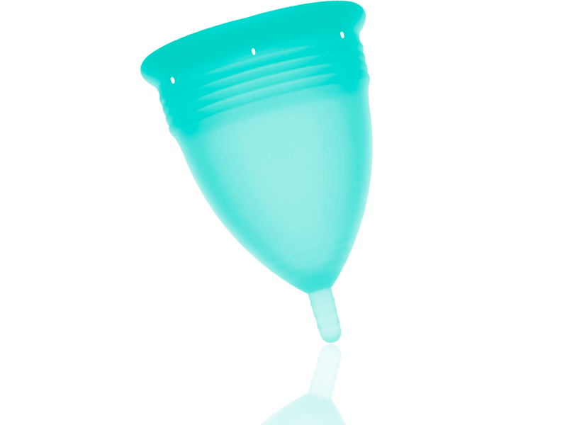 STERCUP - FDA SILICONE MENSTRUAL CUP AQUAMARINE - SIZE L