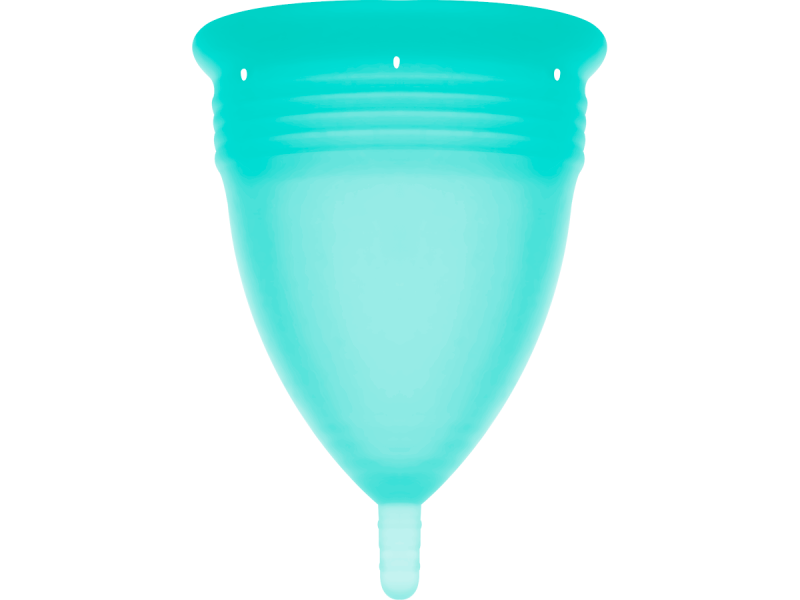 STERCUP - FDA SILICONE MENSTRUAL CUP AQUAMARINE - SIZE L