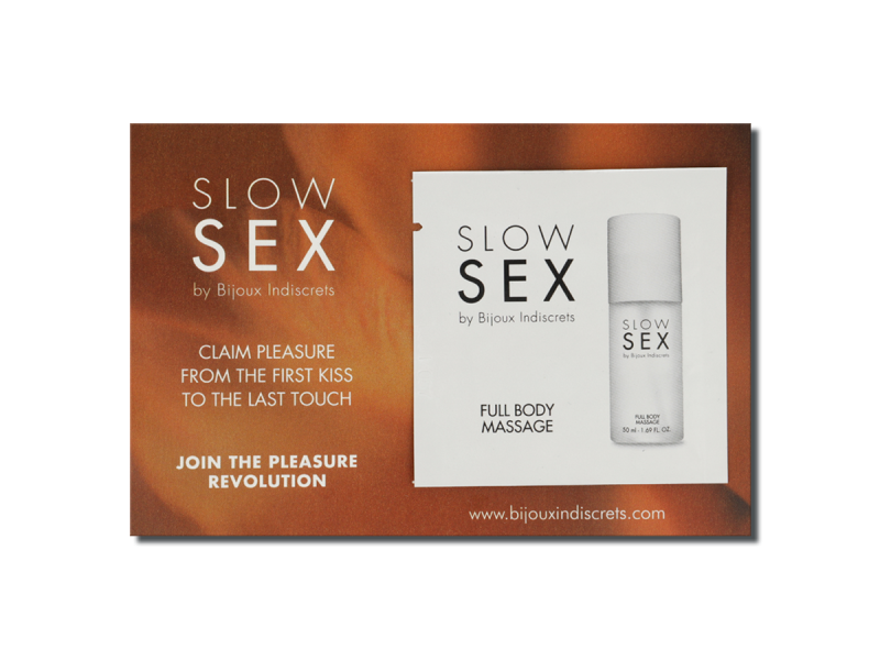 BIJOUX - SLOW SEX FULL BODY MASSAGE MASSAGE GEL 2 ML