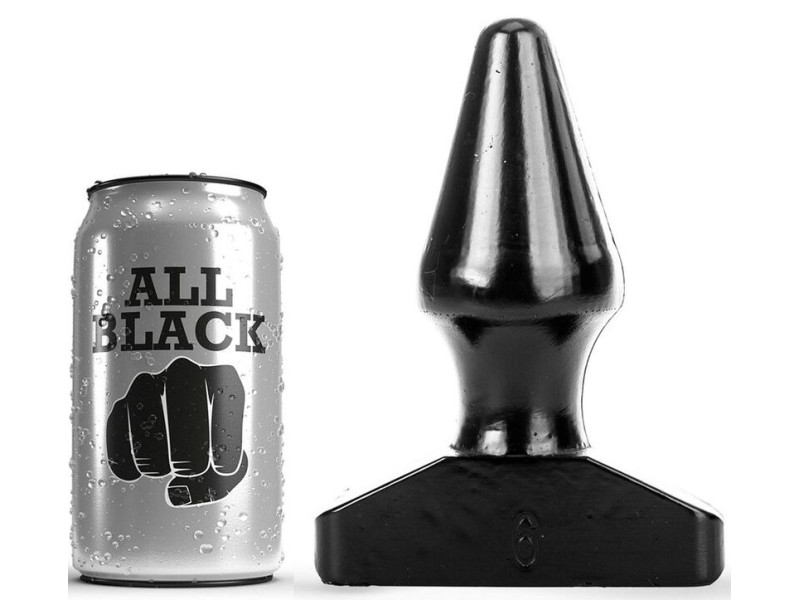 ALL BLACK - PLUG ANAL 15,5 CM