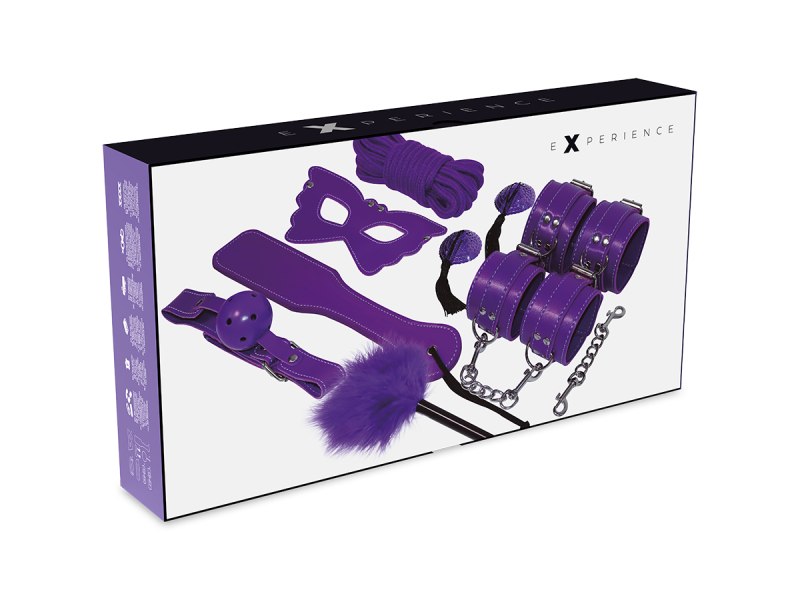 EXPERIENCE - BDSM FETISH KIT PURPLE SERIES