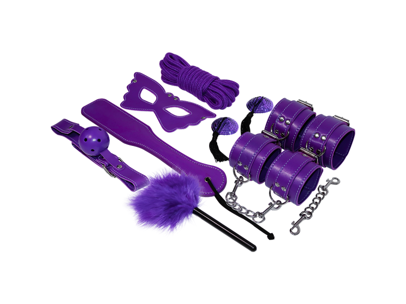 EXPERIENCE - BDSM FETISH KIT PURPLE SERIES