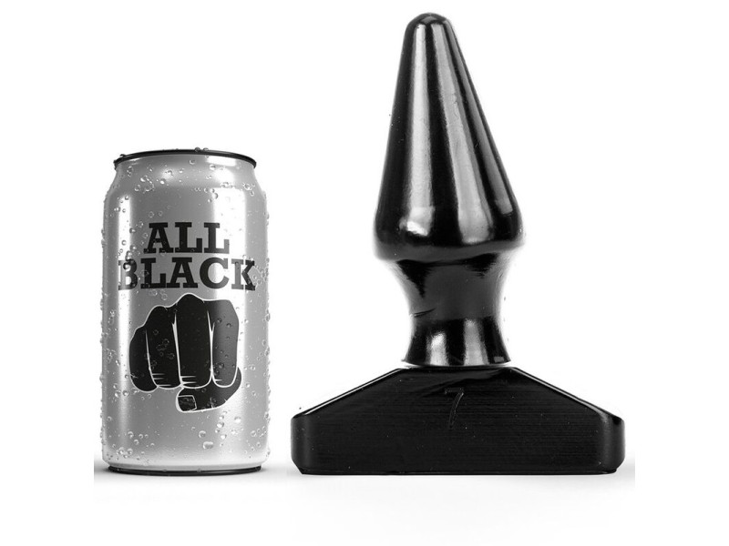 ALL BLACK - PLUG ANAL 16 CM