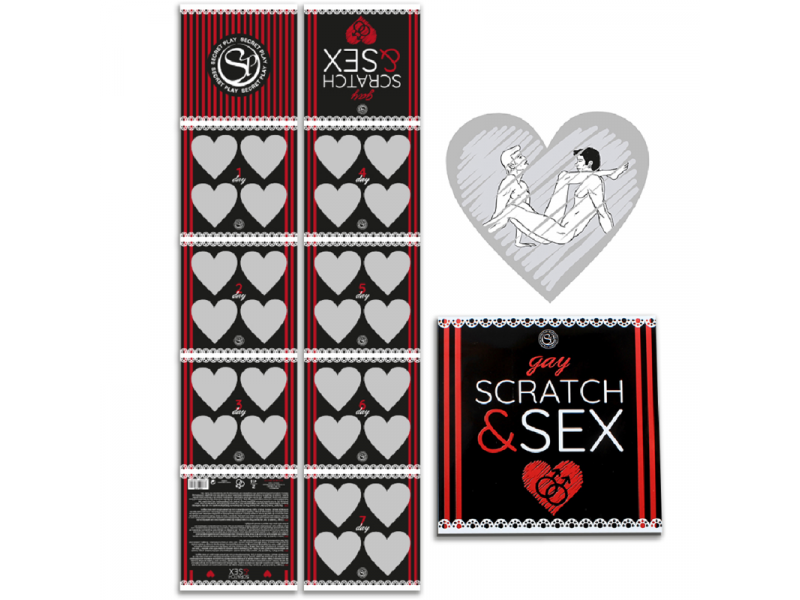 SECRETPLAY - SCRATCH & SEX GAY COUPLES GAME (ES/EN/FR/PT/DE)