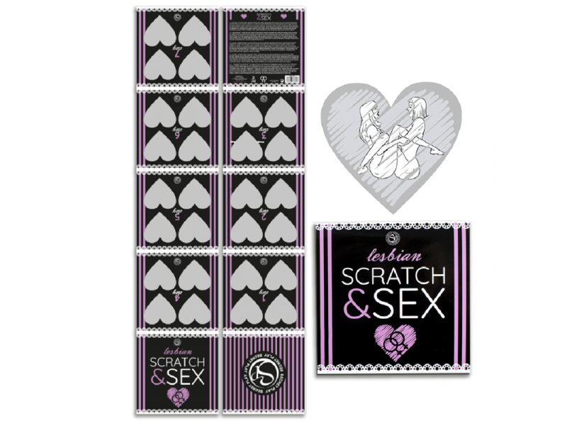 SECRETPLAY - SCRATCH & SEX GAME FOR COUPLES LESBIAN POSITIONS (ES/EN/FR/PT/DE)