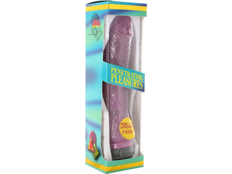 SEVEN CREATIONS - JELLY VIBRATOR LAVENDER 215 CM