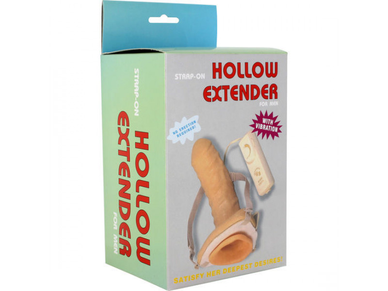 SEVEN CREATIONS - HOLLOW ADJUSTABLE HARNESS WITH VIBRATOR