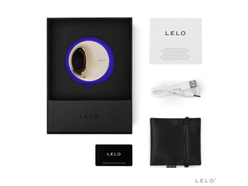 LELO - ORA 3 ORAL SEX STIMULATOR MIDNIGHT BLUE