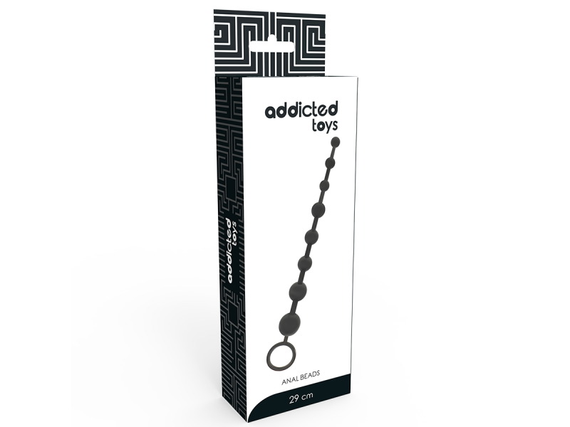 ADDICTED TOYS - ANAL BEADS 29 CM BLACK