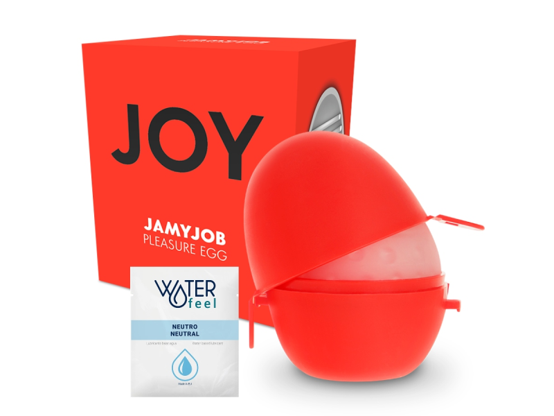 JAMYJOB - EGG MASTURBATOR RED VERSION DISCRETT