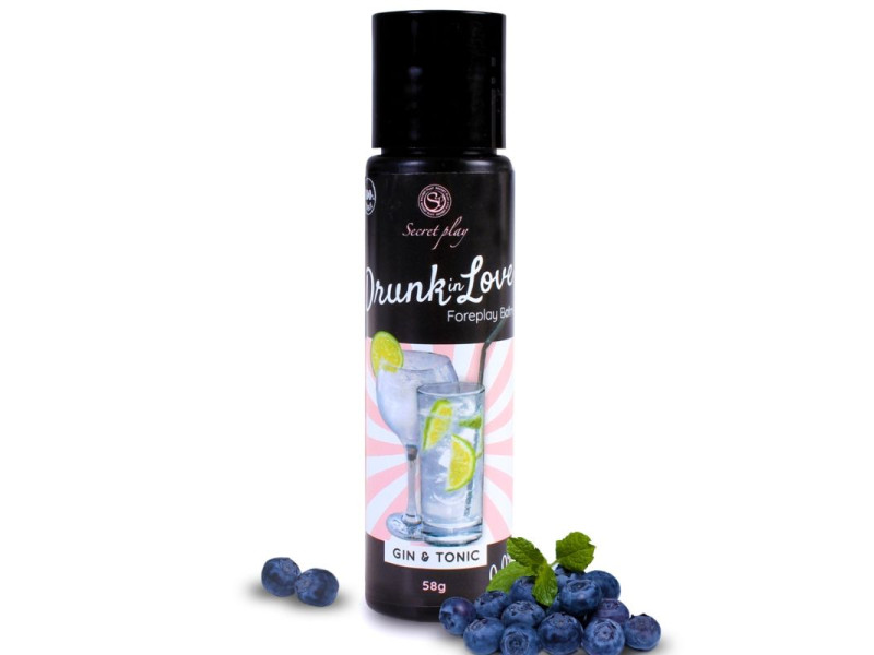 SECRETPLAY - LUBRICANT DRUNK IN LOVE GIN&TONIC 60 ML