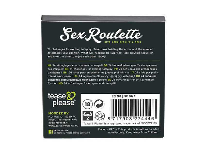 TEASE & PLEASE - SEX ROULETTE FOREPLAY