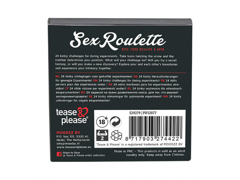 TEASE & PLEASE - SEX ROULETTE KINKY