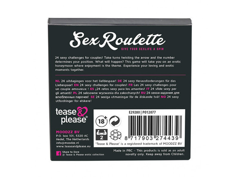 TEASE & PLEASE - SEX ROULETTE LOVE & MARRIAGE