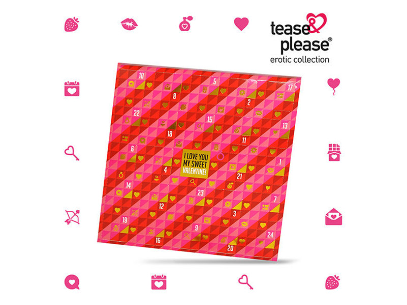 TEASE & PLEASE - VALENTINE ADVENT CALENDAR