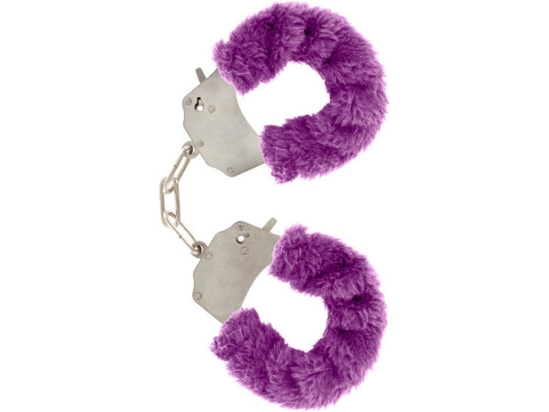 TOYJOY - FURRY FUN CUFFS BONDAGE PURPLE