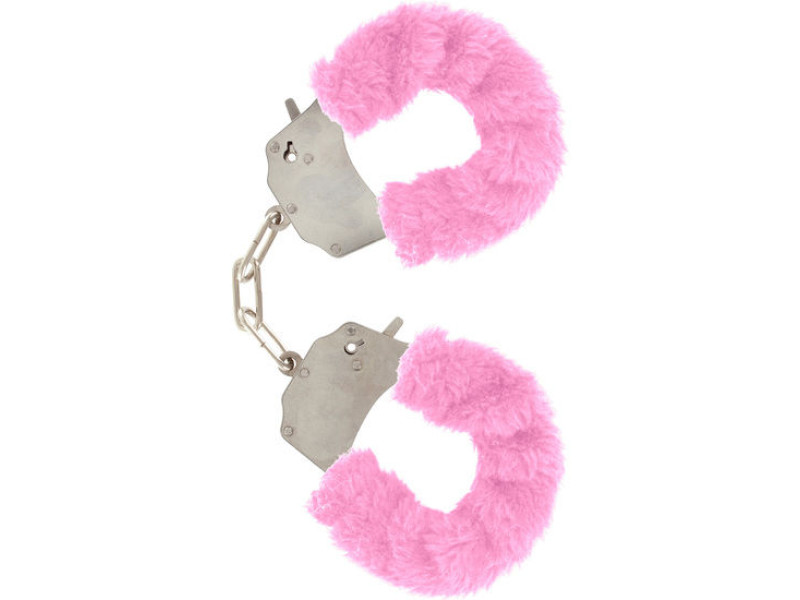 TOYJOY - FURRY FUN CUFFS BONDAGE PINK