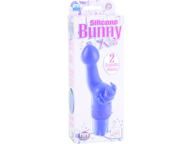 CALEXOTICS - KISS SILICONE BUNNY KISS PURPLE