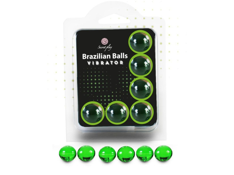 SECRETPLAY - SET 6 BRAZILIAN BALLS VIBRATOR