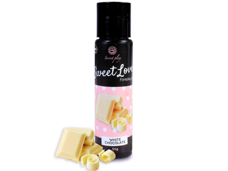 SECRETPLAY - GEL SWEET LOVE WHITE CHOCOLATE 60 ML