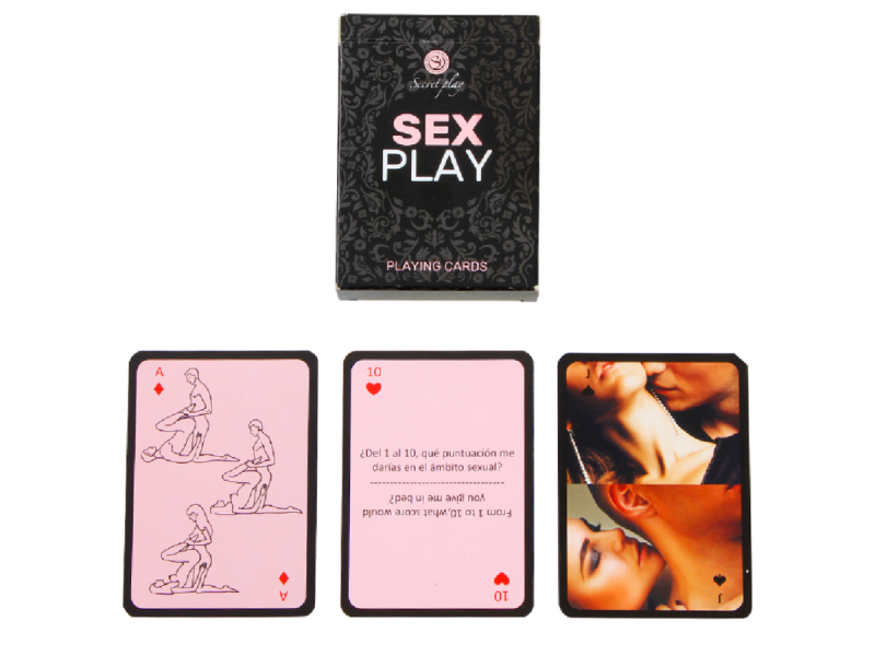 SECRETPLAY - SEX PLAY PLAYING CARDS (ES/EN)