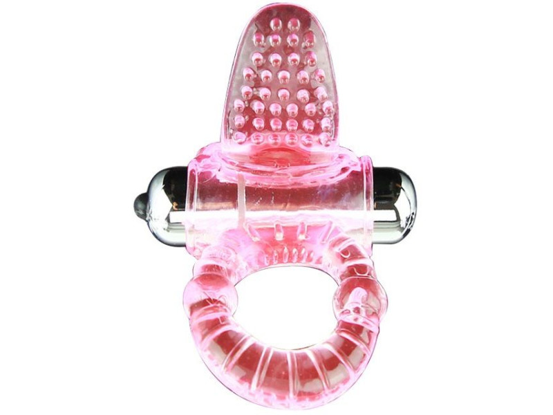 BAILE - SWEET ABS 10 RHYTHMS RING PINK VIBRATOR PENIS RING