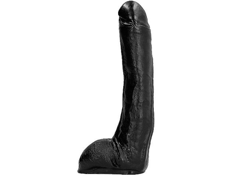 ALL BLACK - DONG 29 CM CURVADO