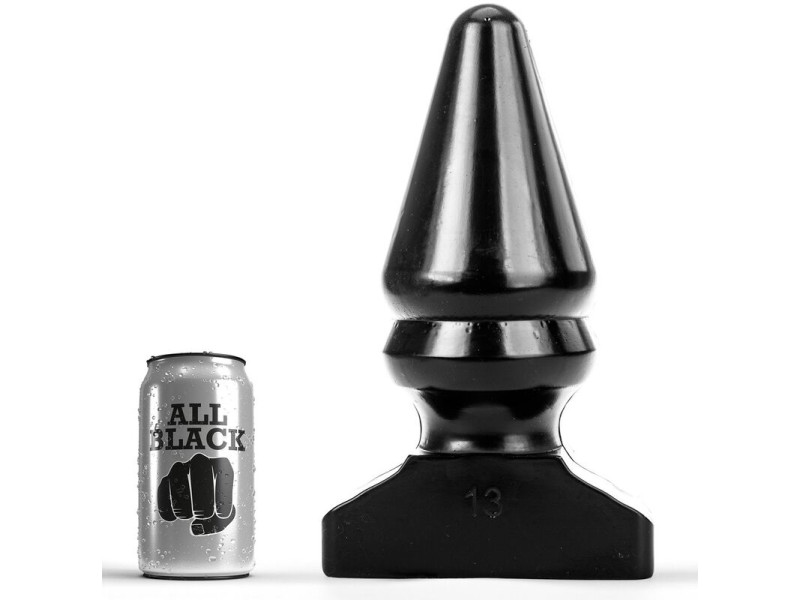 ALL BLACK - ANAL PLUG 28,5 CM