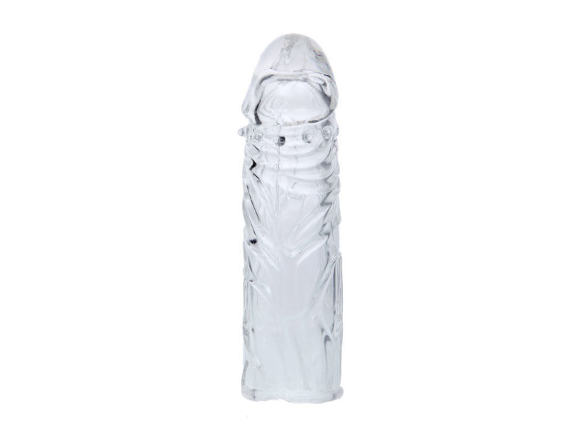 BAILE - TRANSPARENT SILICONE PENIS COVER 13 CM