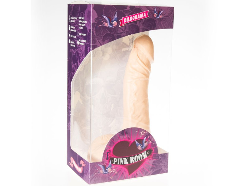 PINK ROOM - EBAN REALISTIC DILDO FLESH 19 CM