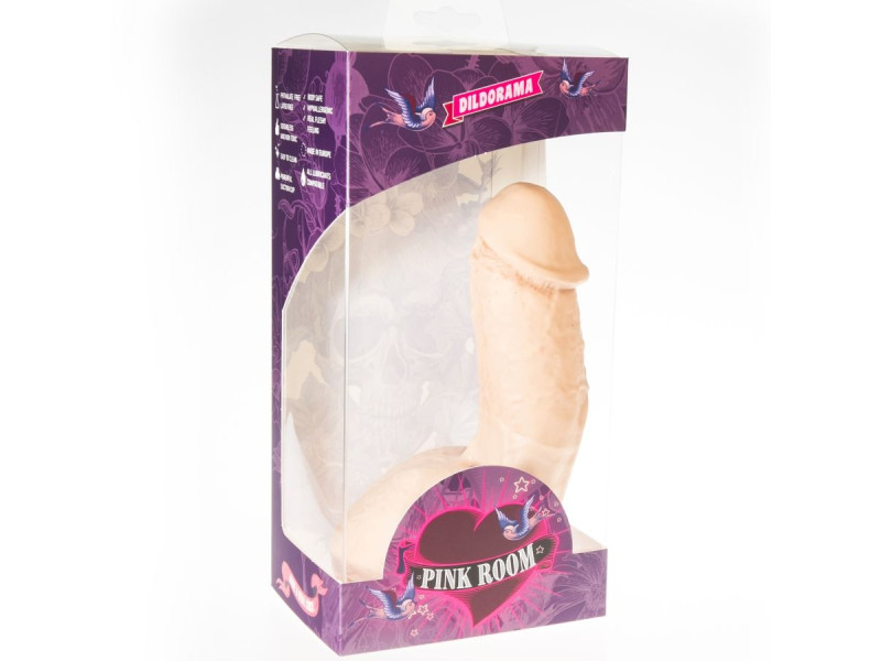 PINK ROOM - ELIAN REALISTIC DILDO FLESH 17.5 CM