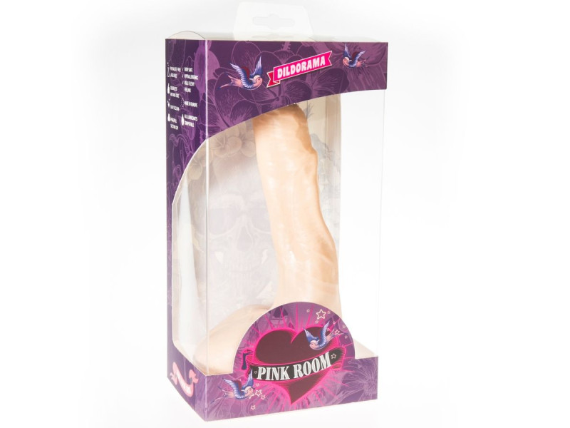 PINK ROOM - NILO REALISTIC DILDO FLESH 23 CM