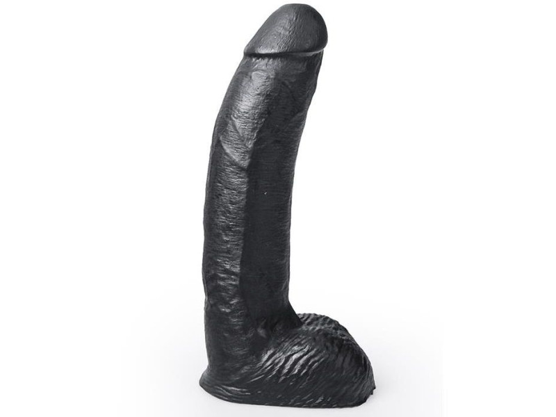 HUNG SYSTEM - REALISTIC DILDO BLACK COLOR GEORGE 22 CM