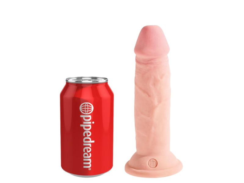 KING COCK - TRIPLE DENSITY DILDO 15 CM